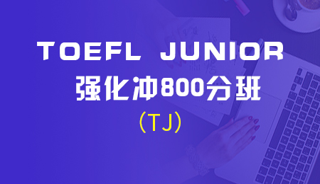TOEFL JUNIOR 强化800分3人/5人班(TJ)