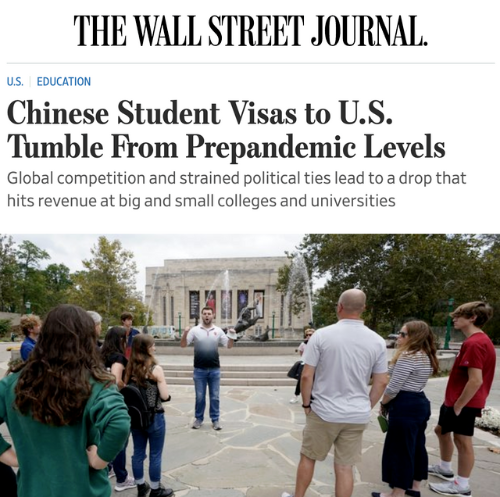 中国赴美学生签证骤降超50%！为什么出国留学去美国的人少了，去英国的人多了？